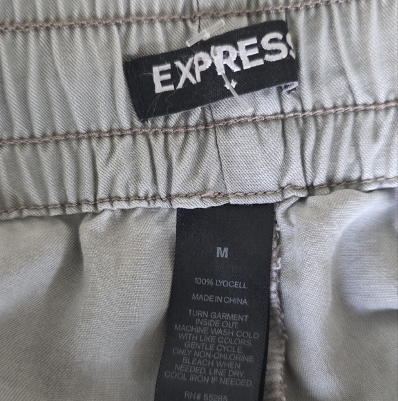 Express Grey Casual Shorts - Picture 3 of 5
